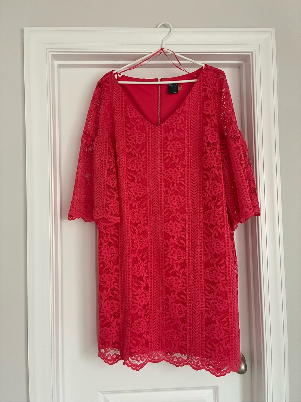 Gabby Skye Coral-Pink Dress